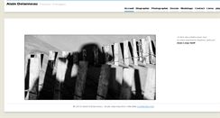 Desktop Screenshot of alaindelanneau.com